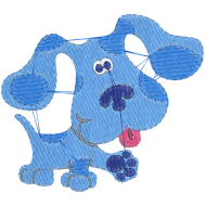 Matriz de Bordado Blue Cachorro 